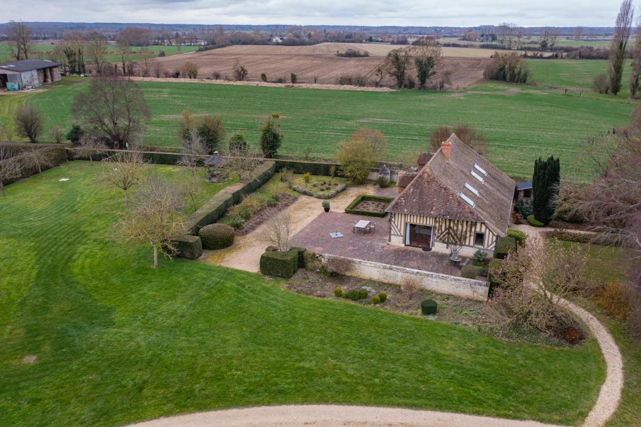 Maison "Jardin Gaillard" Bieville-en-Auge Kültér fotó